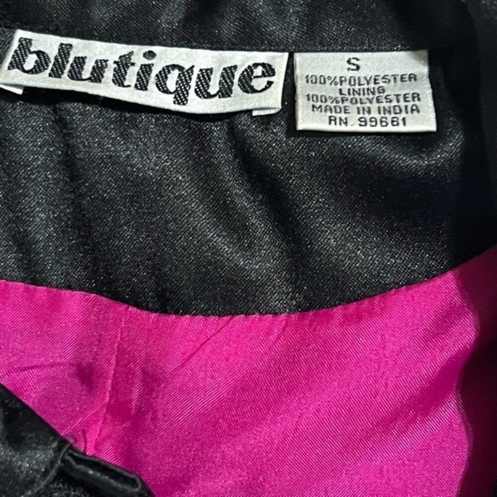 Blutique Ugly Christmas Blazer Jacket Win Ugly Holiday Sweater Competition SMALL - Picture 7 of 11